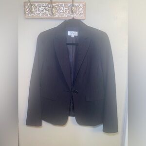 Le Suit Black Blazer Coat for a Sophisticated Look